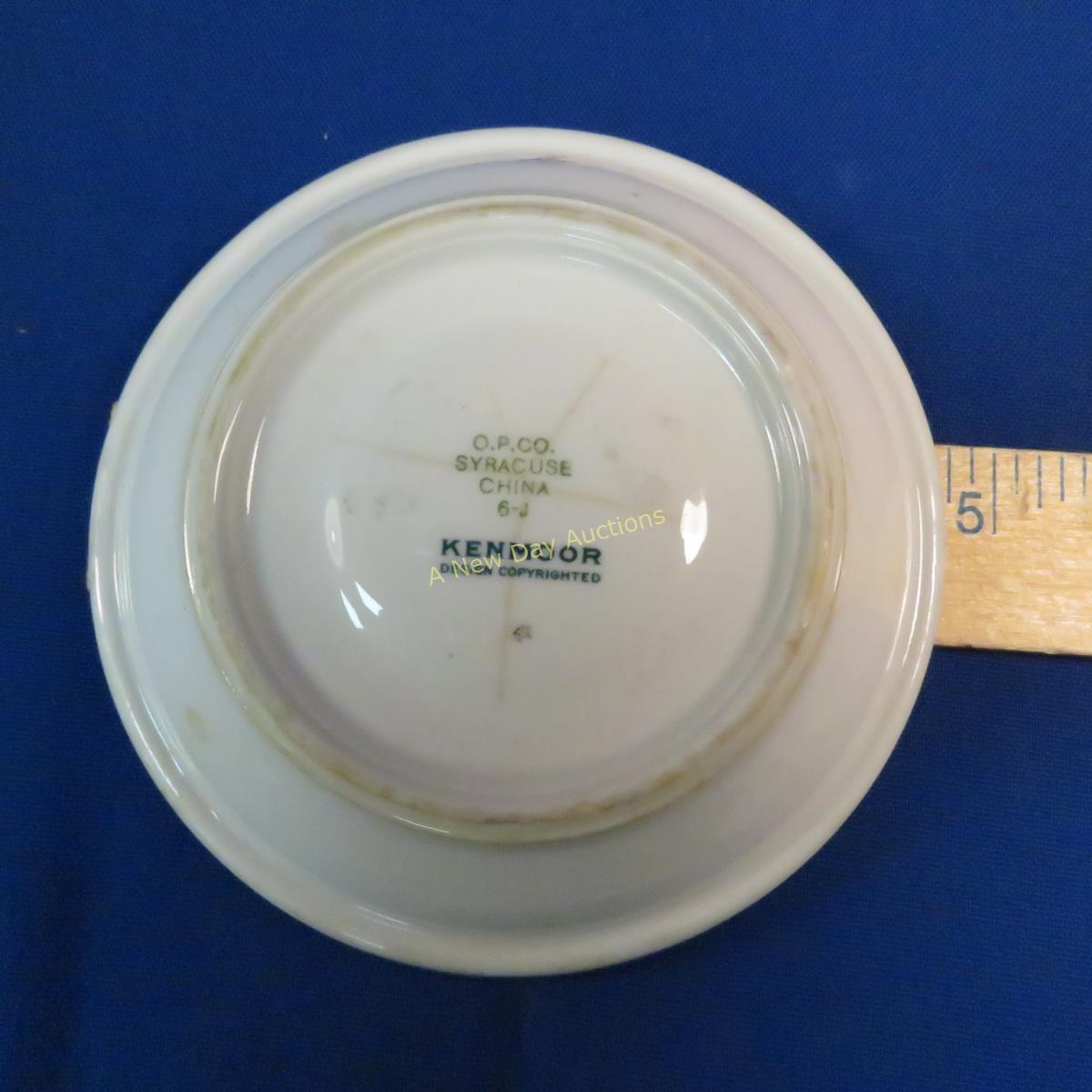 Boston & Maine RR Minuteman Demitasse Saucer