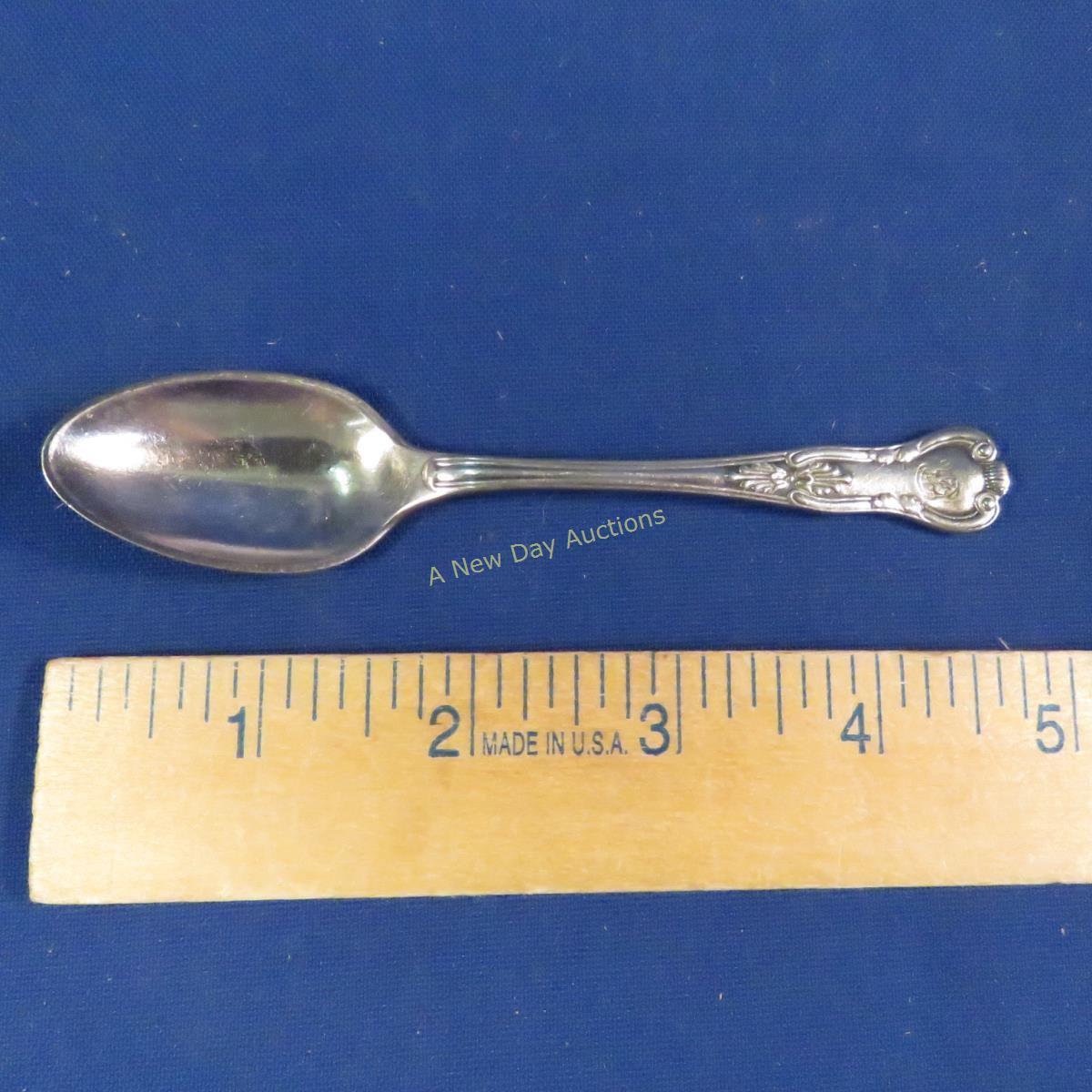 Canadian Pacific RY Kings Demitasse Spoon