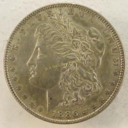 1886 Morgan Silver Dollar