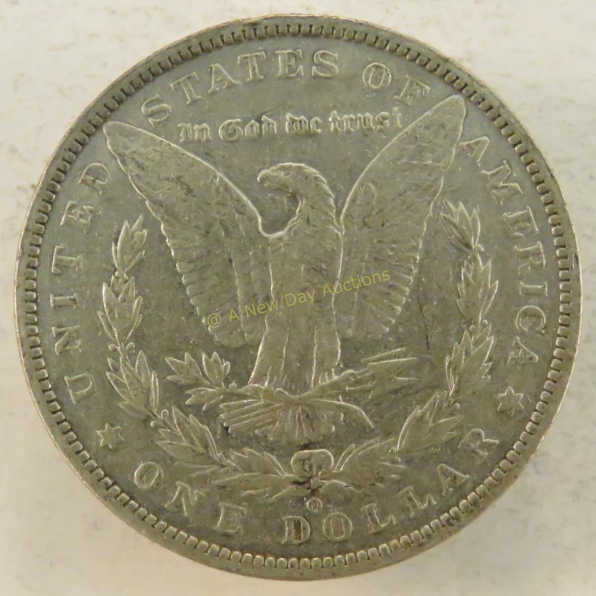 1886 O Morgan Silver Dollar