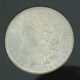 1880 CC Morgan Silver Dollar BU in GSA case