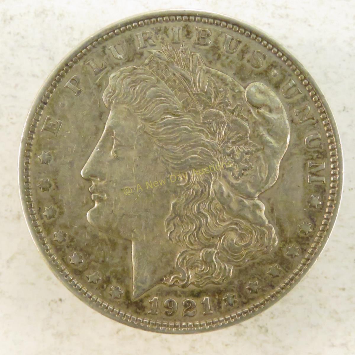 1921 Morgan Silver Dollar