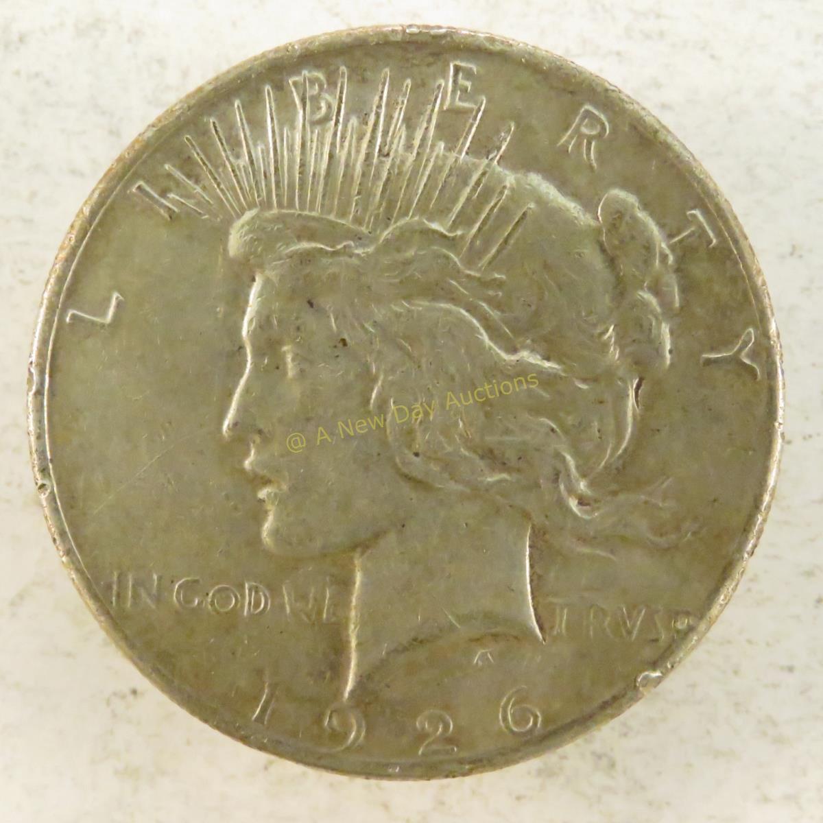 1926 S Peace Silver Dollar