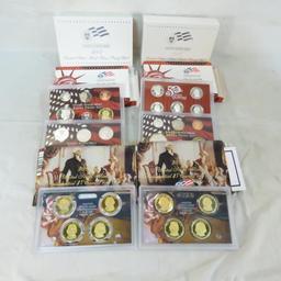 2 2007 US Mint Silver Proof Sets