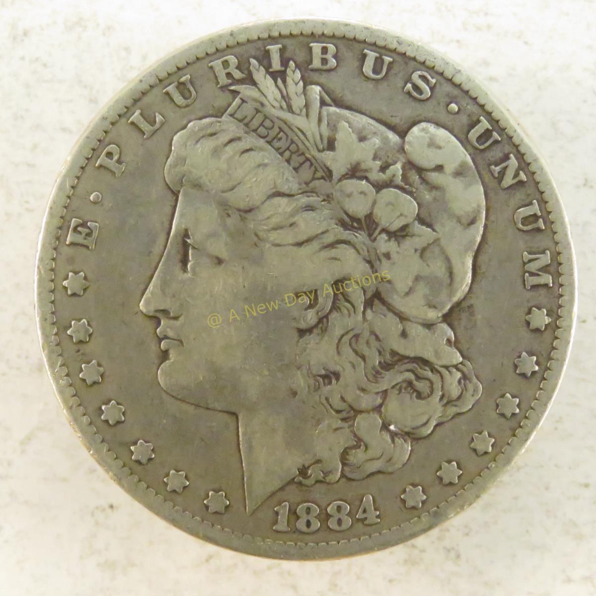 1884 Morgan Silver Dollar