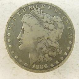 1886 O Morgan Silver Dollar