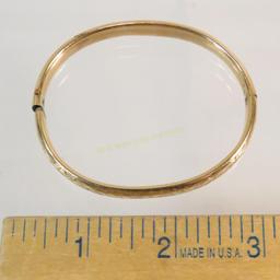 L.S. & Co. 14k 1/8 Gold Filled Bangle Bracelet