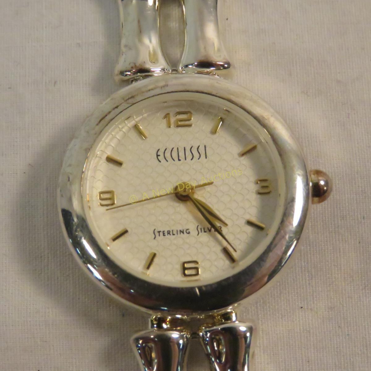 2 Ecclissi Sterling Silver Watches