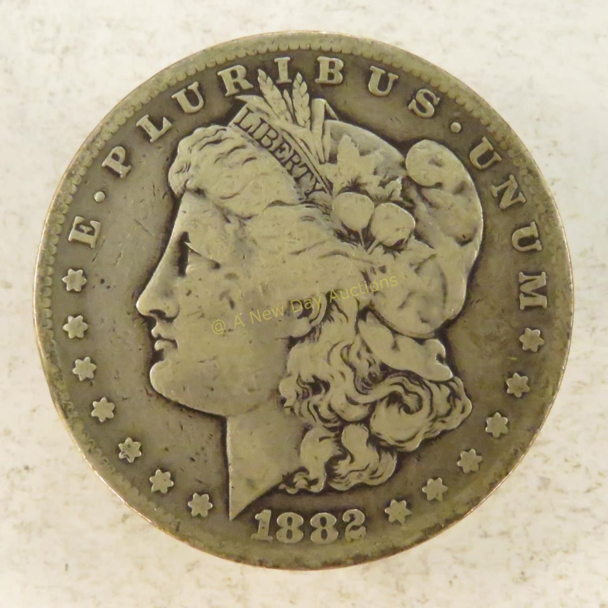 1882 S Morgan Silver Dollar