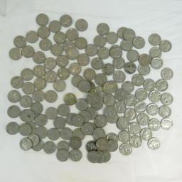 150 + Buffalo Nickels Mostly No Date