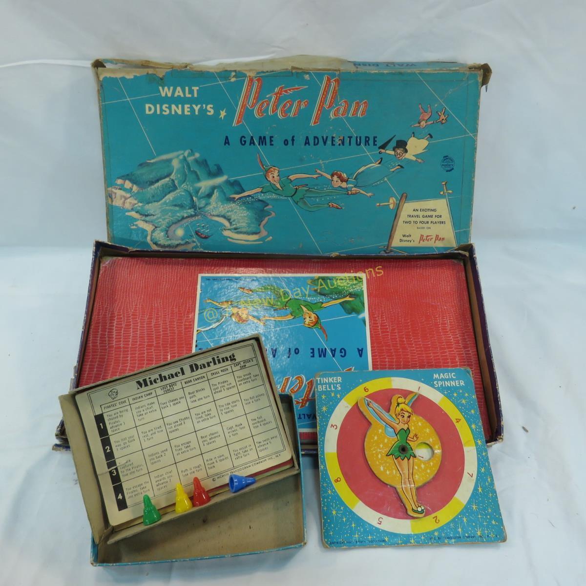 Vintage Board Games, The Smurfs, Peter Pan