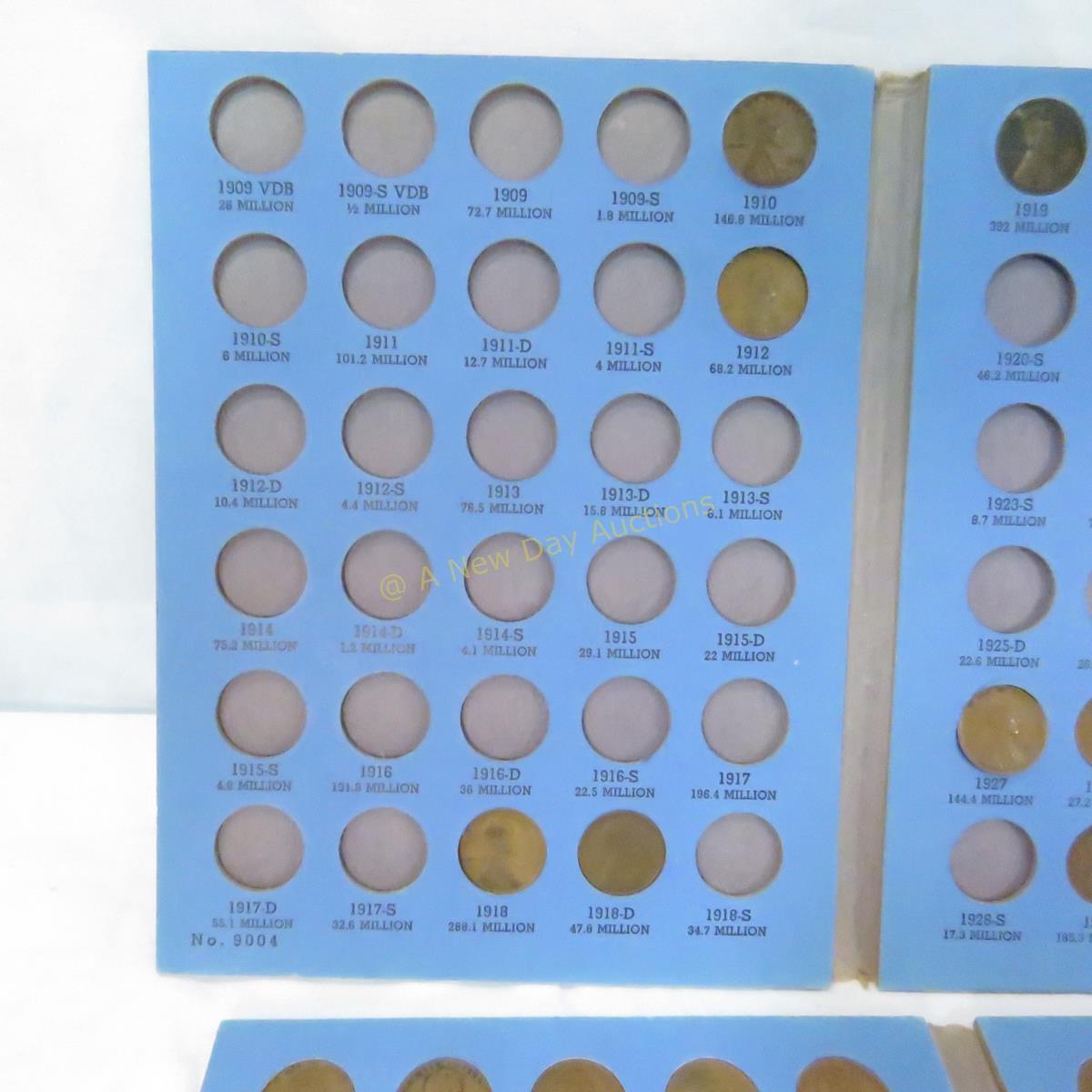 Lincoln Wheat Cent Books & Loose coins