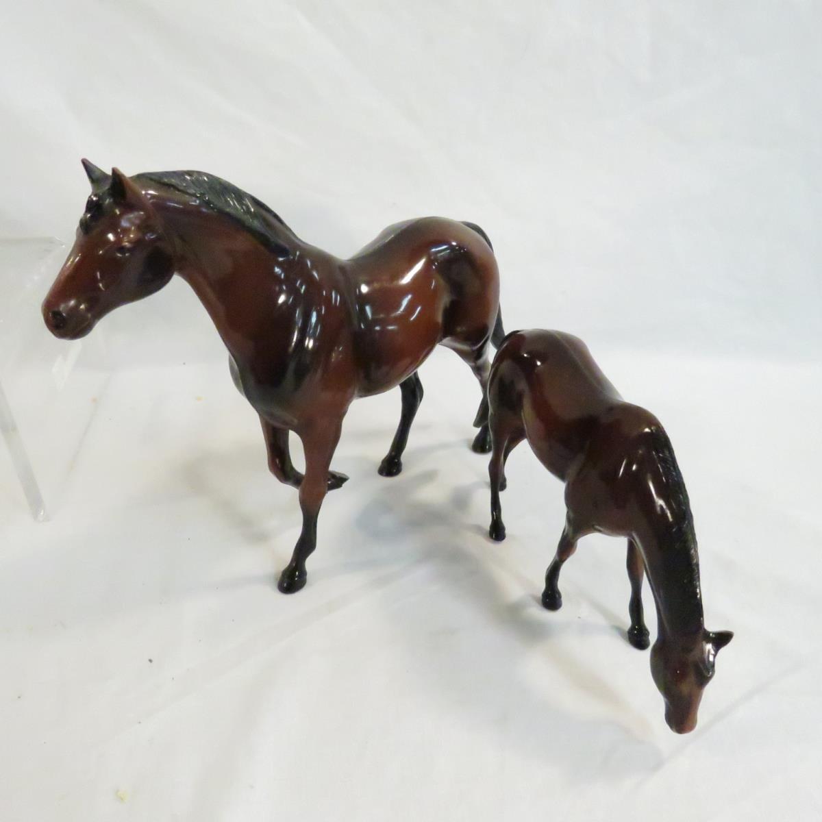 Hartland Plastics horses some sets brown & black