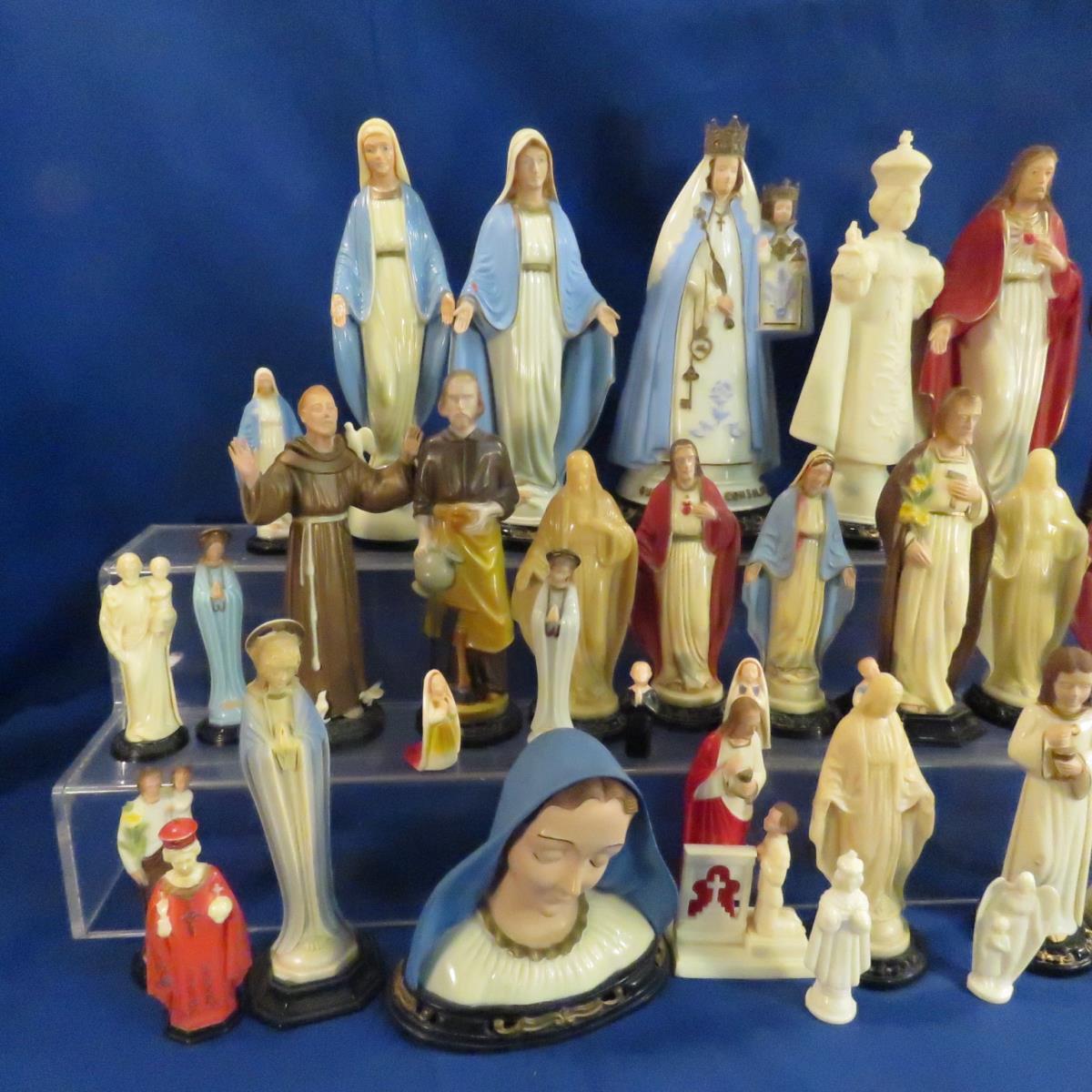 Collection of Hartland religious figures