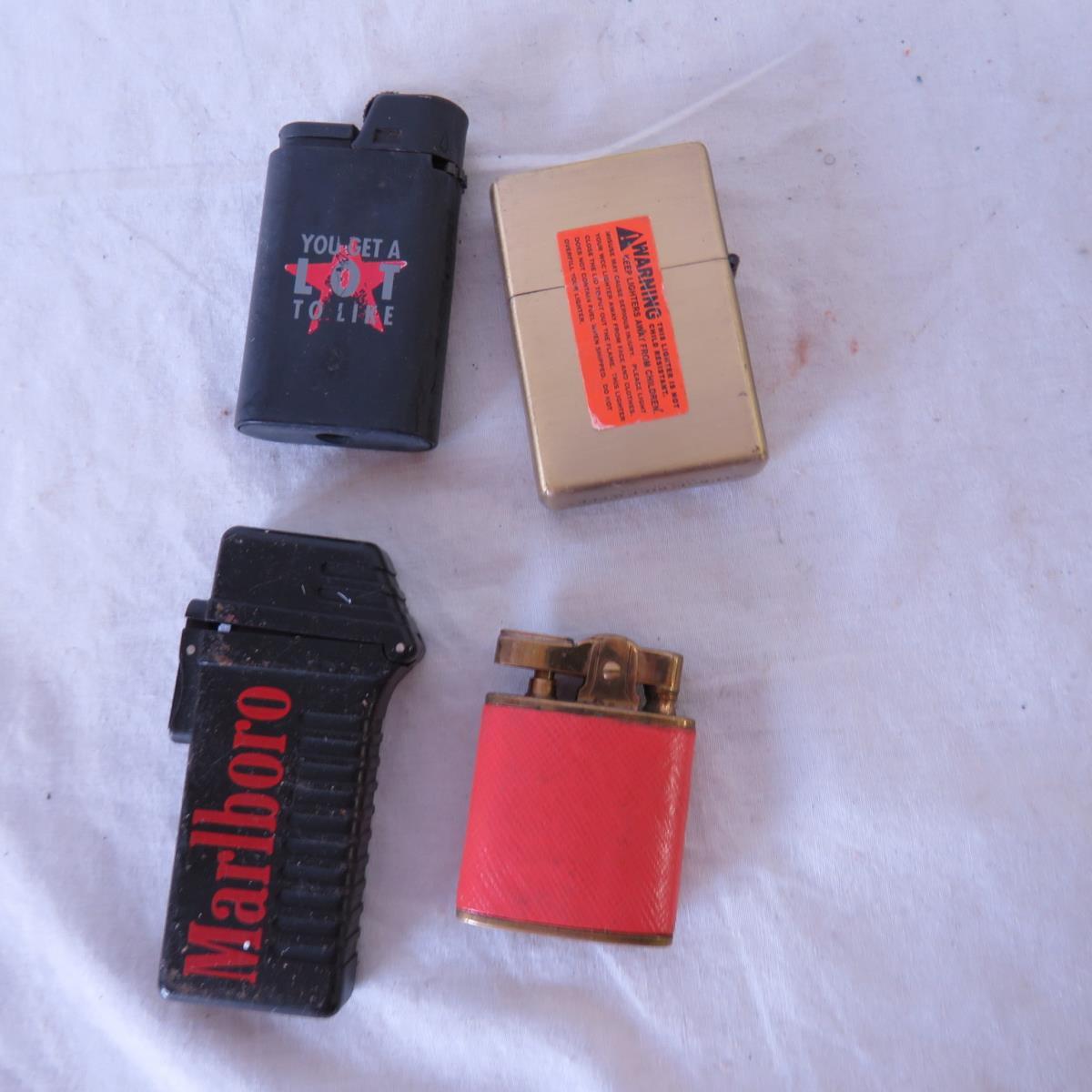 Lighters, 4 Zippo, West Coast Chopper, disposable