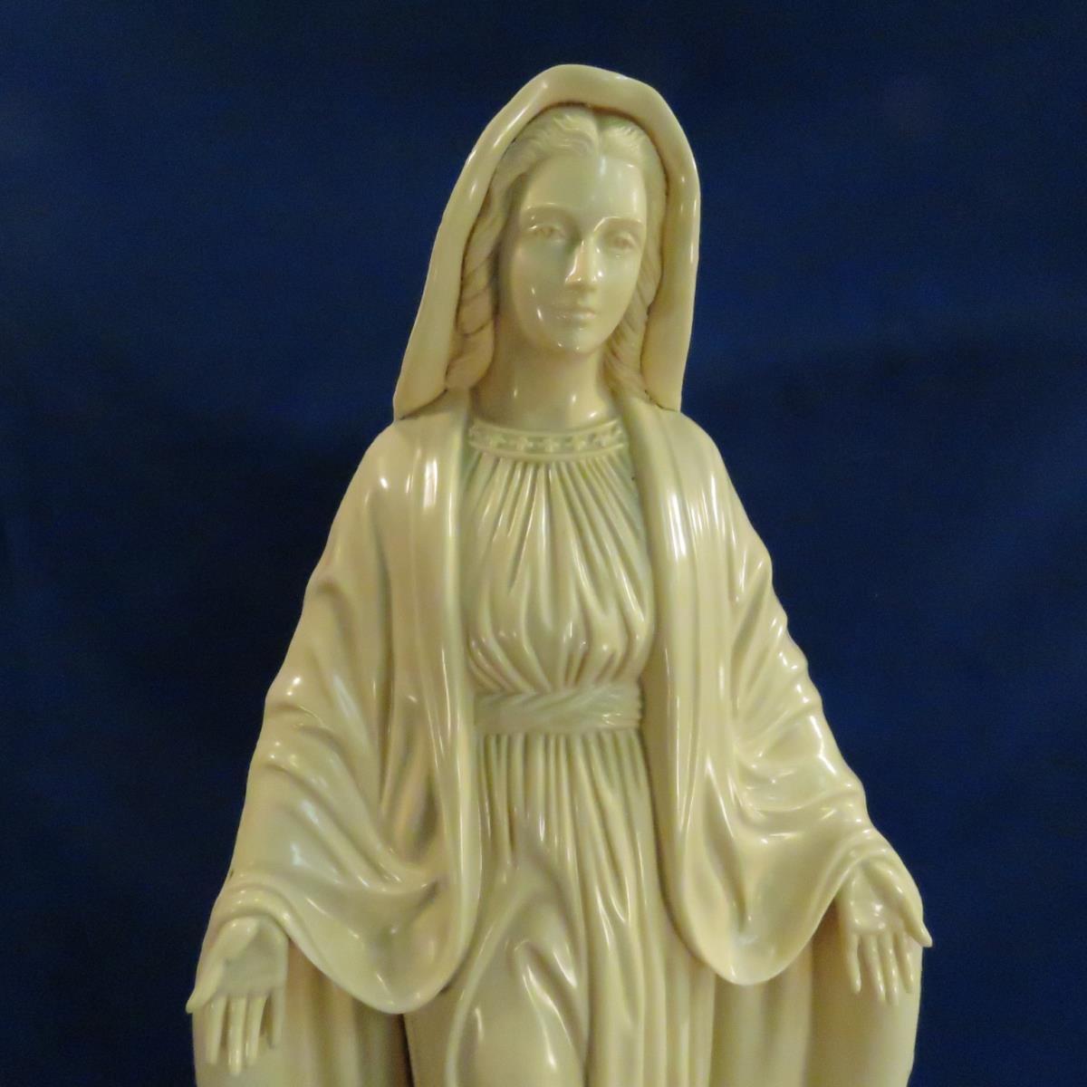 2 Large Vintage Hartland Virgin Mary statues