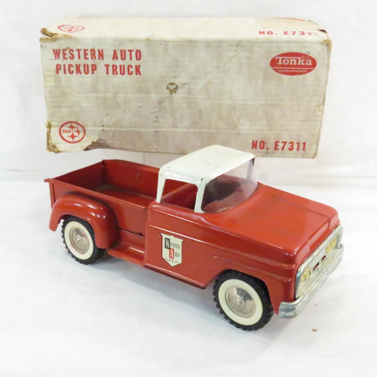 1960s Tonka Western Auto Pickup Truck in Original