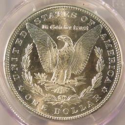 1880 S Morgan Silver Dollar PCGS Graded MS64