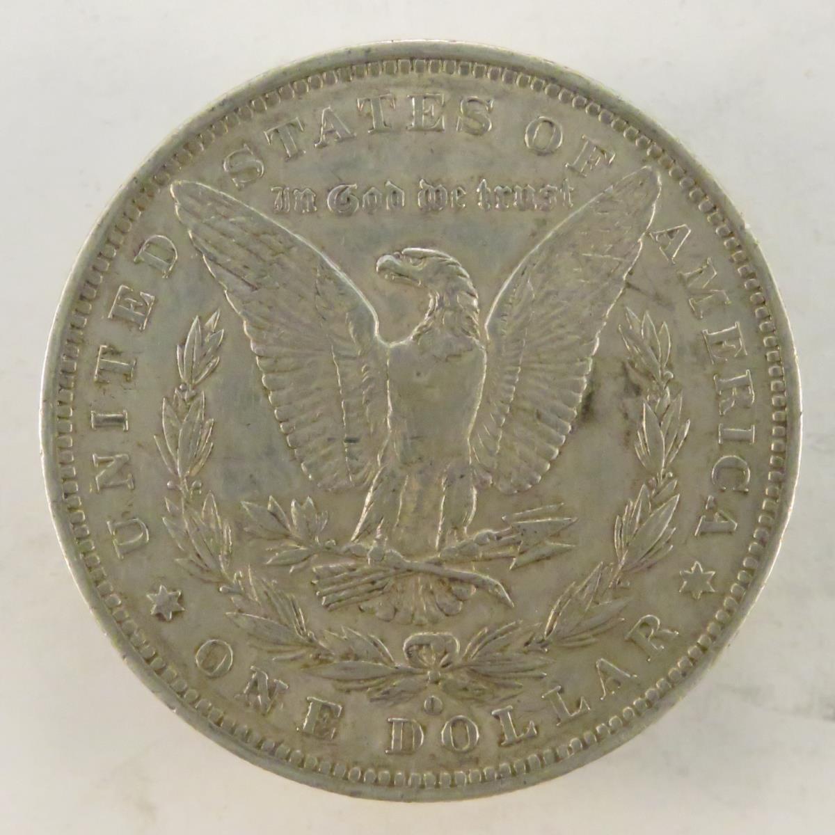 1883 O Morgan Silver Dollar