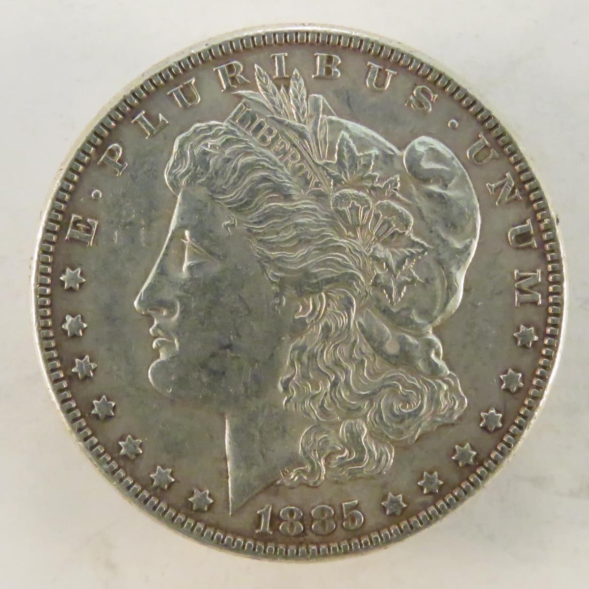 1885 Morgan Silver Dollar