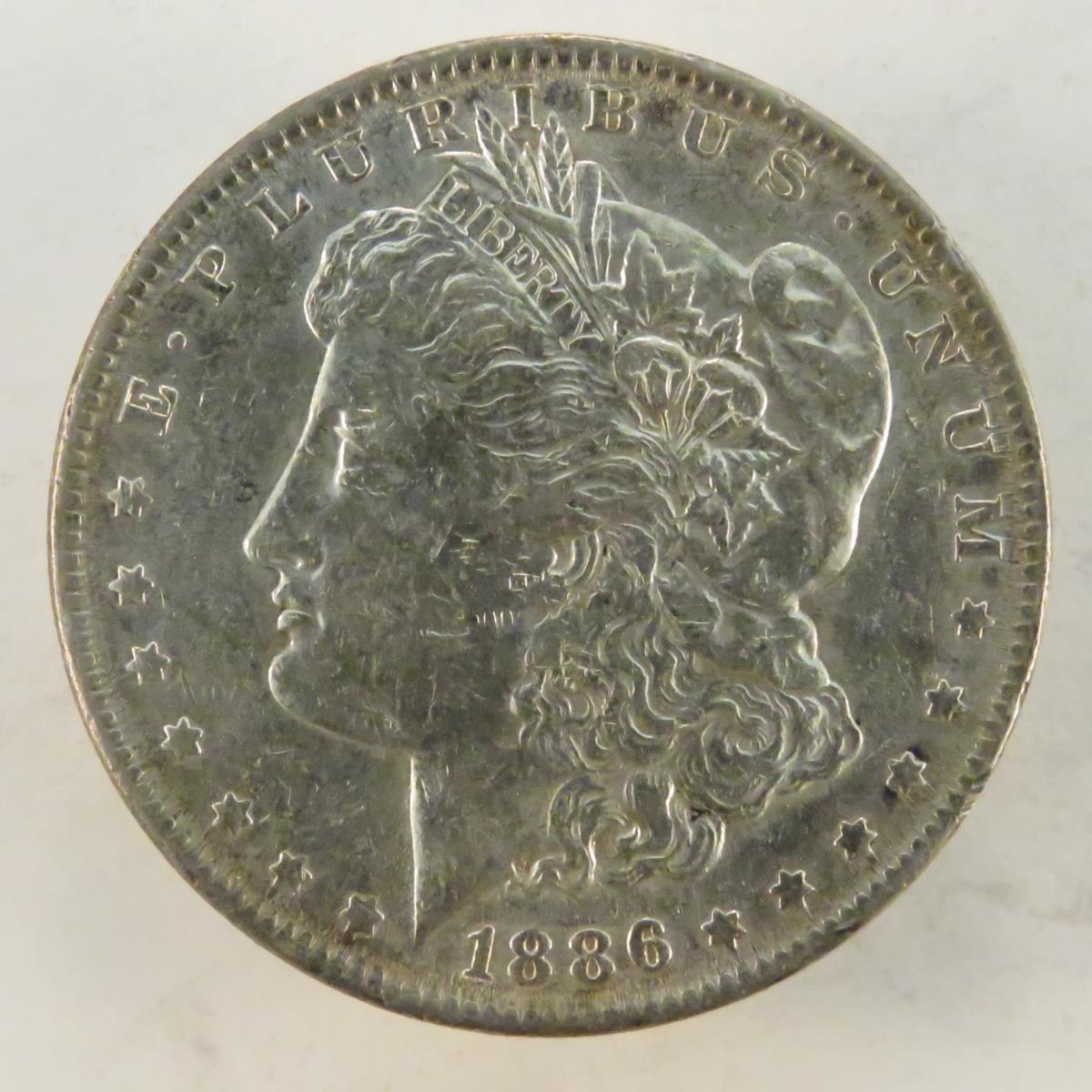 1886 Morgan Silver Dollar