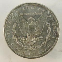 1889 Morgan Silver Dollar AU