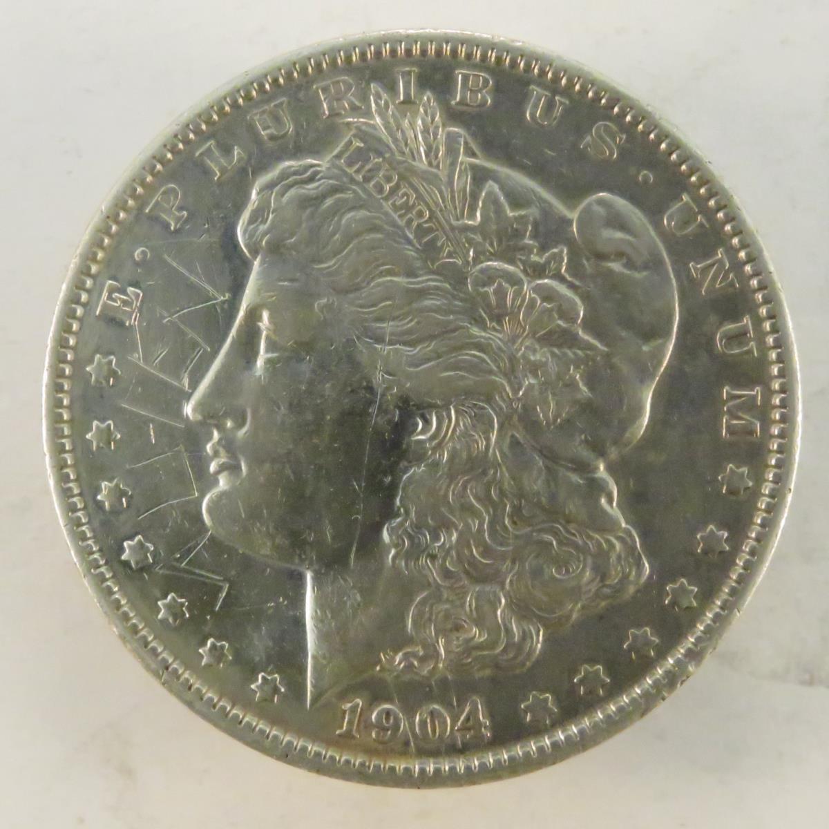 1904 Morgan Silver Dollar