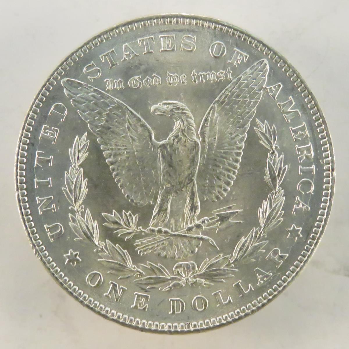 1878 Morgan Silver Dollar 7/8 TF Strong BU