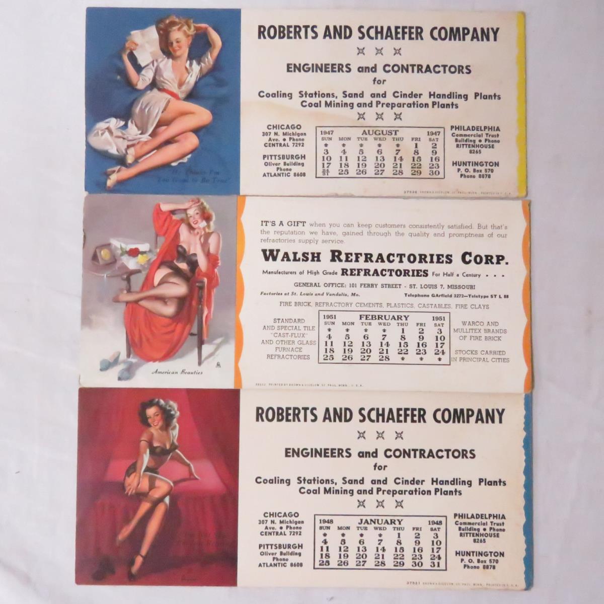 Vintage pin-ups & advertisements