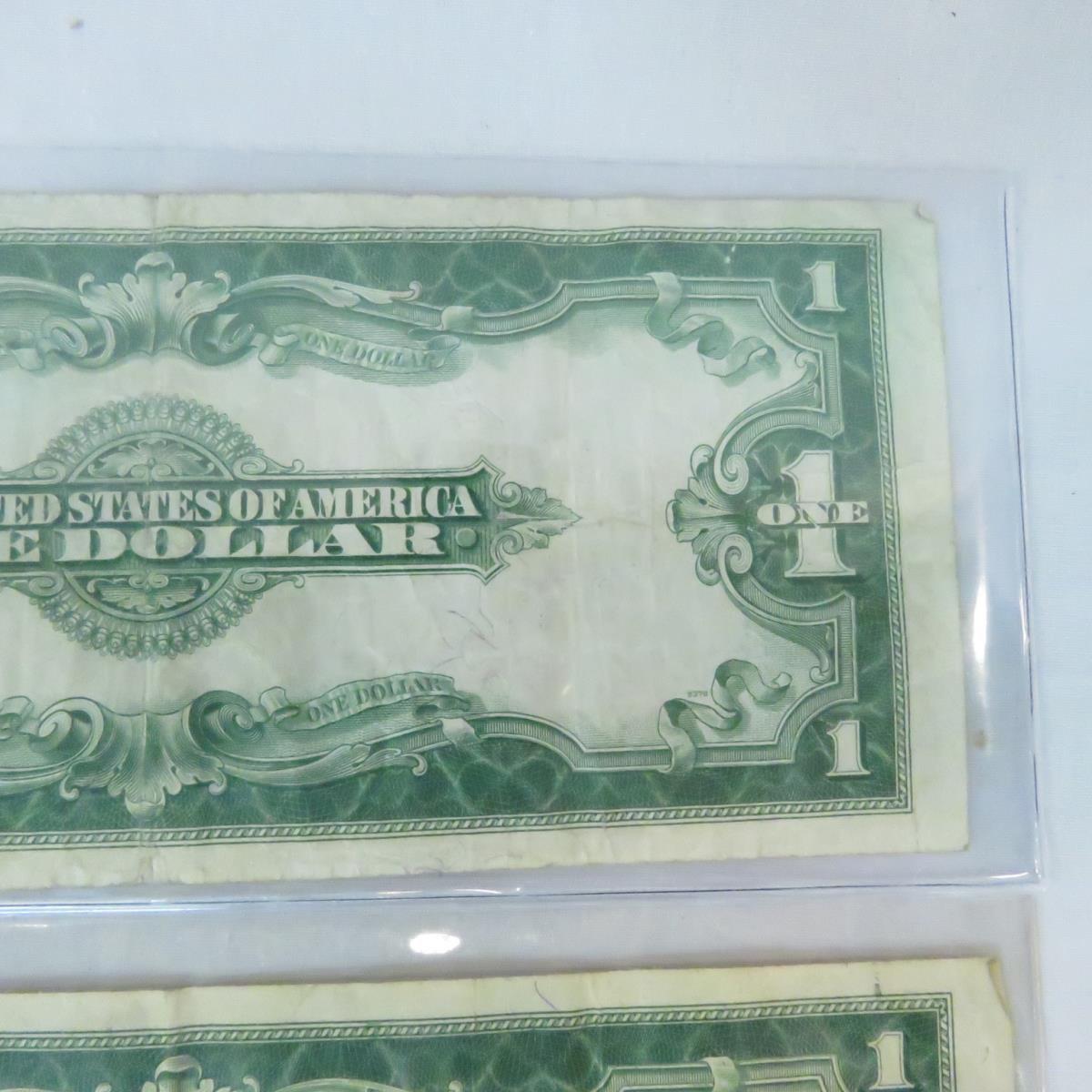 3 1923 $1 Large Note Silver Certificates