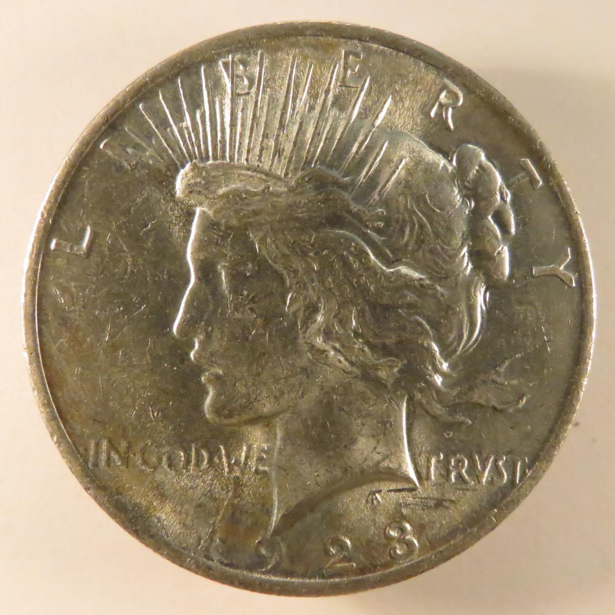 1923 Peace Silver Dollar