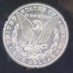 1882 CC Morgan Silver Dollar UNC in GSA case