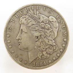 1884 Morgan Silver Dollar