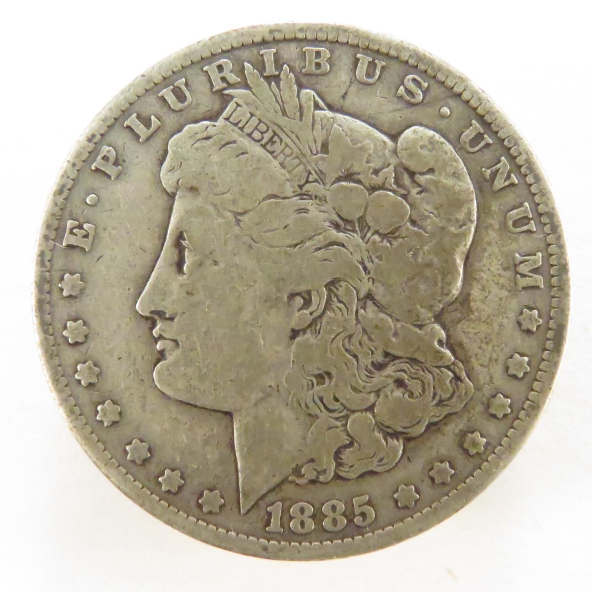 1885 Morgan Silver Dollar