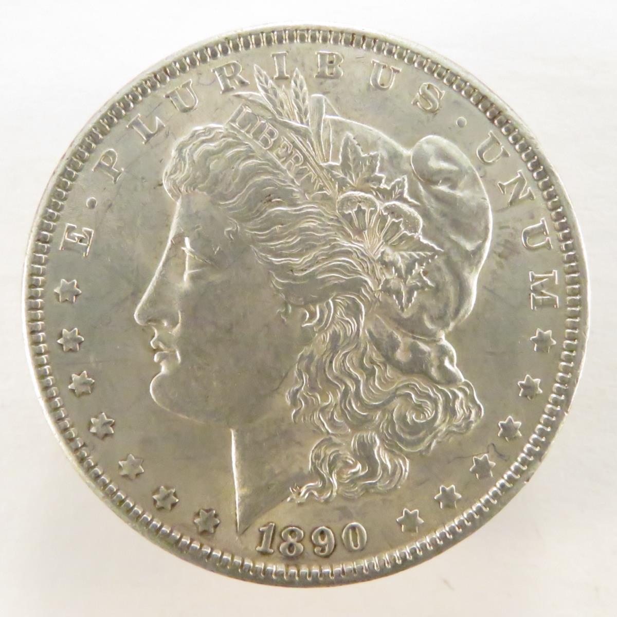 1890 Morgan Silver Dollar