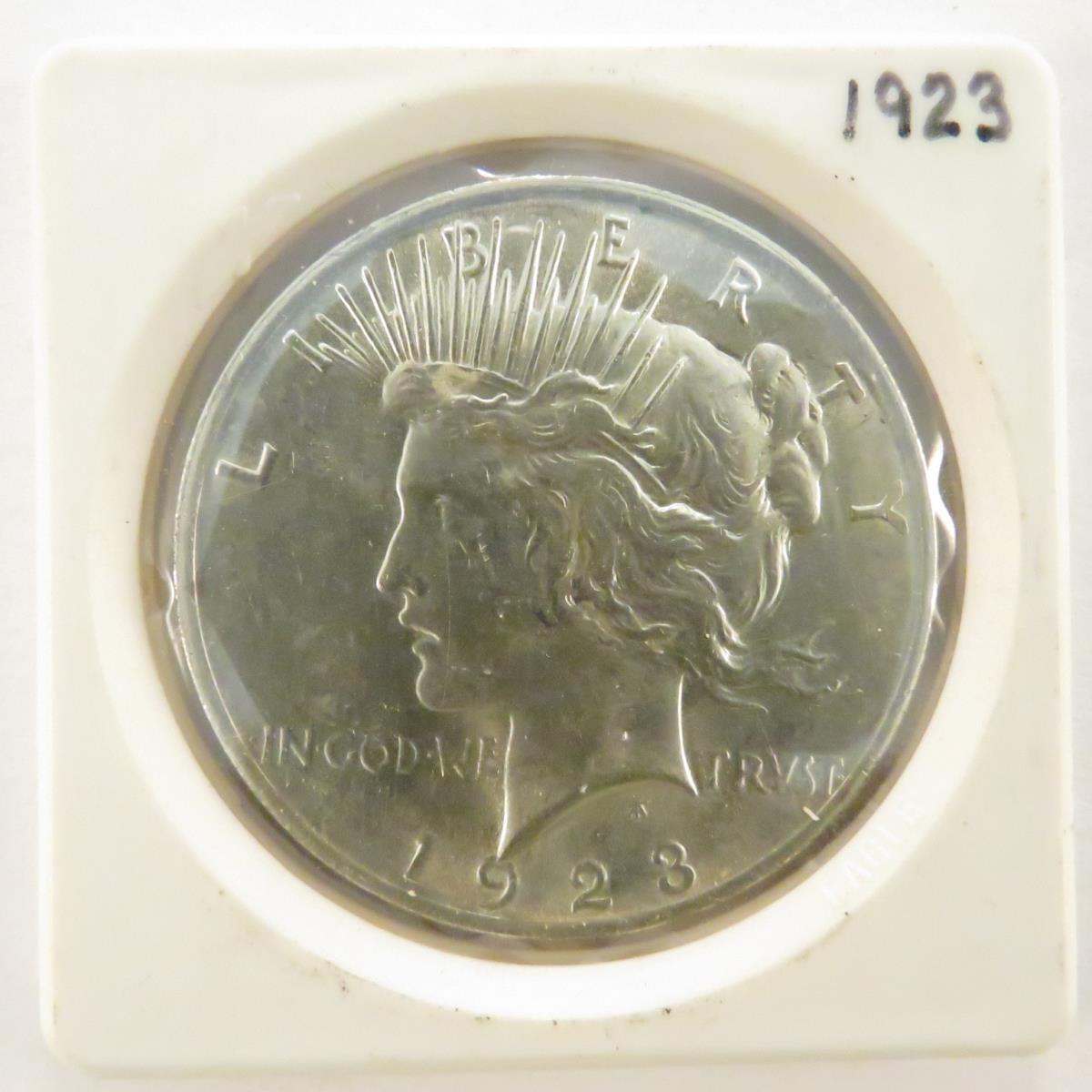 1923 Peace Silver Dollar