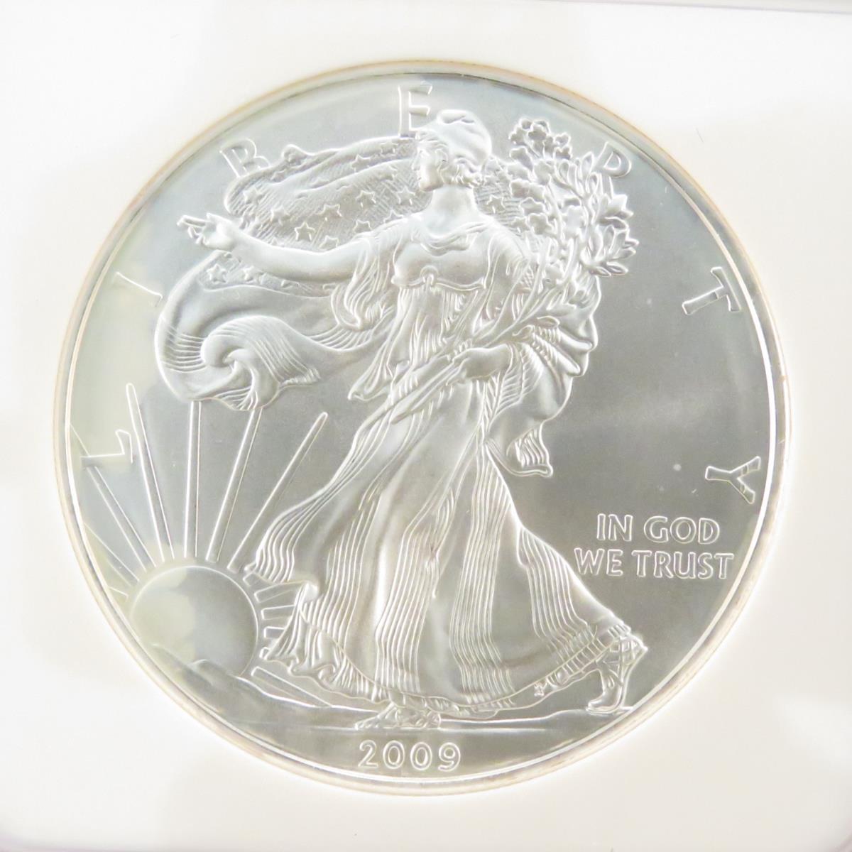 2009 American Silver Eagle NGC Graded MS69