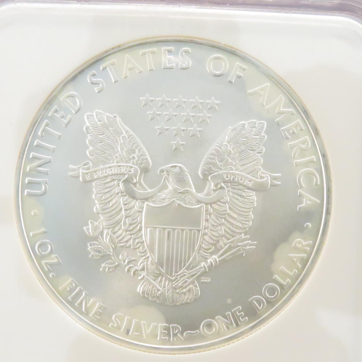 2009 American Silver Eagle NGC Graded MS69