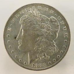 1883 O Morgan Silver Dollar AU