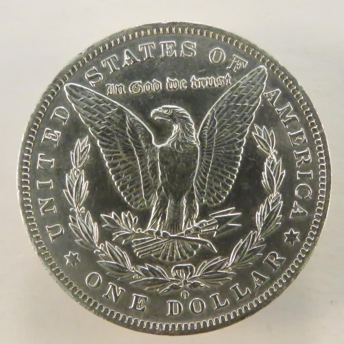 1884 O Morgan Silver Dollar AU