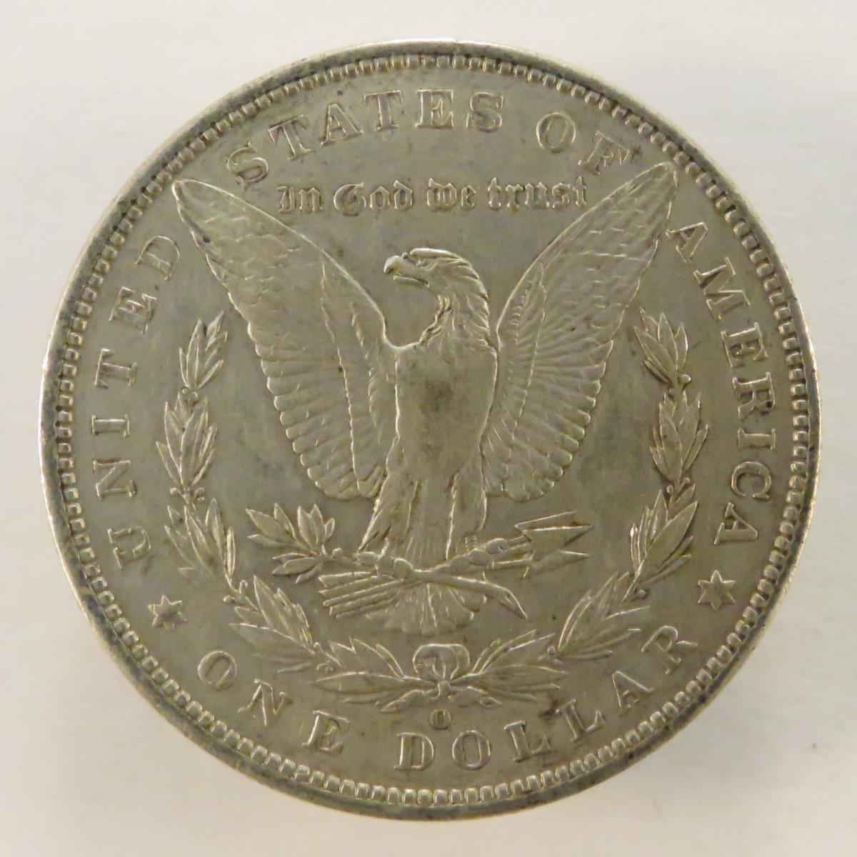 1889 O Morgan Silver Dollar