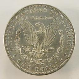 1891 S Morgan Silver Dollar AU