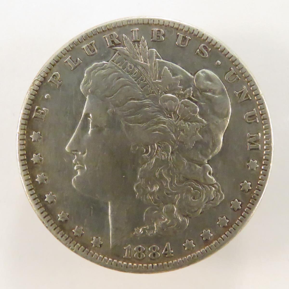 1884 Morgan Silver Dollar