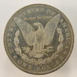 1885 O Morgan Silver Dollar AU