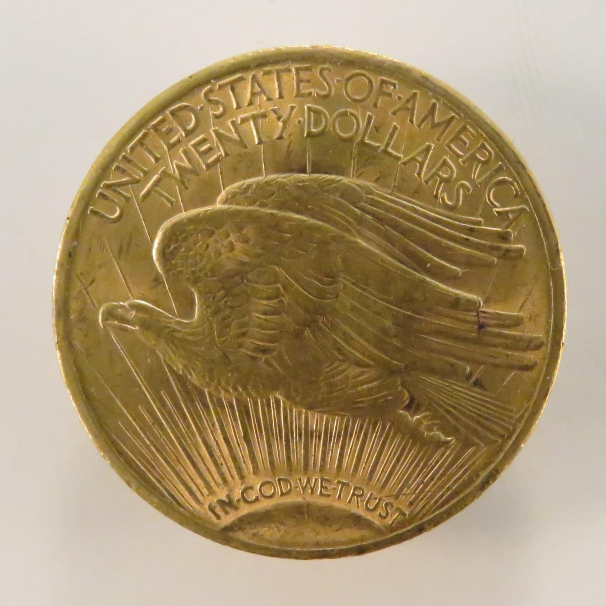 1923 $20 Gold St Gaudens Double Eagle