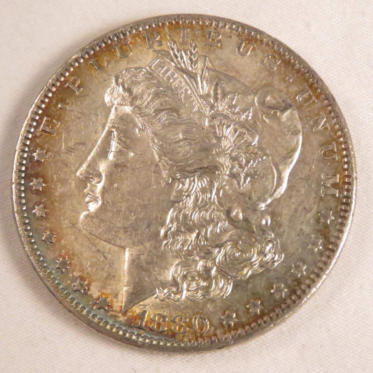 1880 O Morgan Silver Dollar