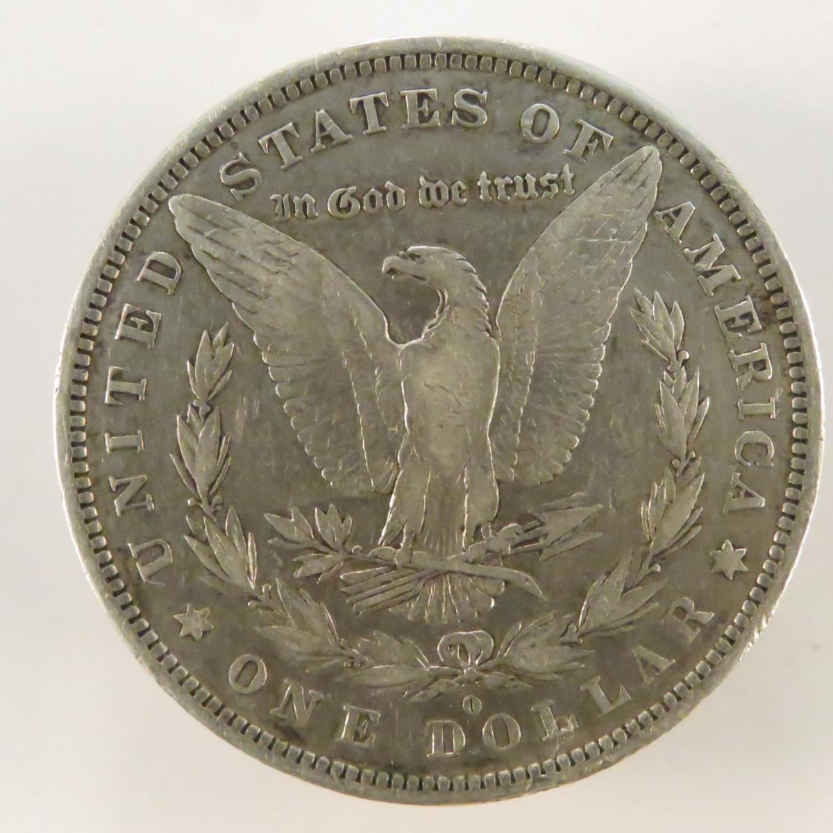 1882 O Morgan Silver Dollar