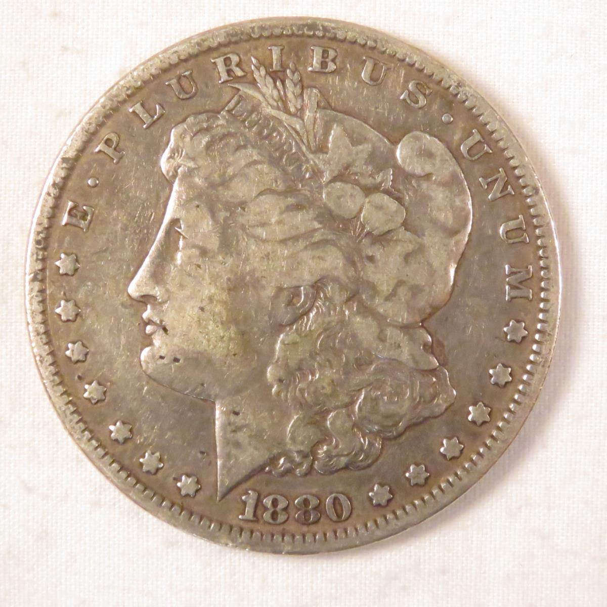 1880 Morgan Silver Dollar