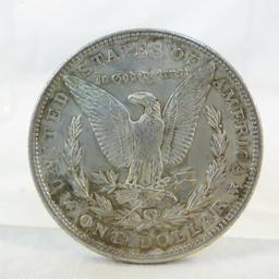 2 1880 Morgan Silver Dollars