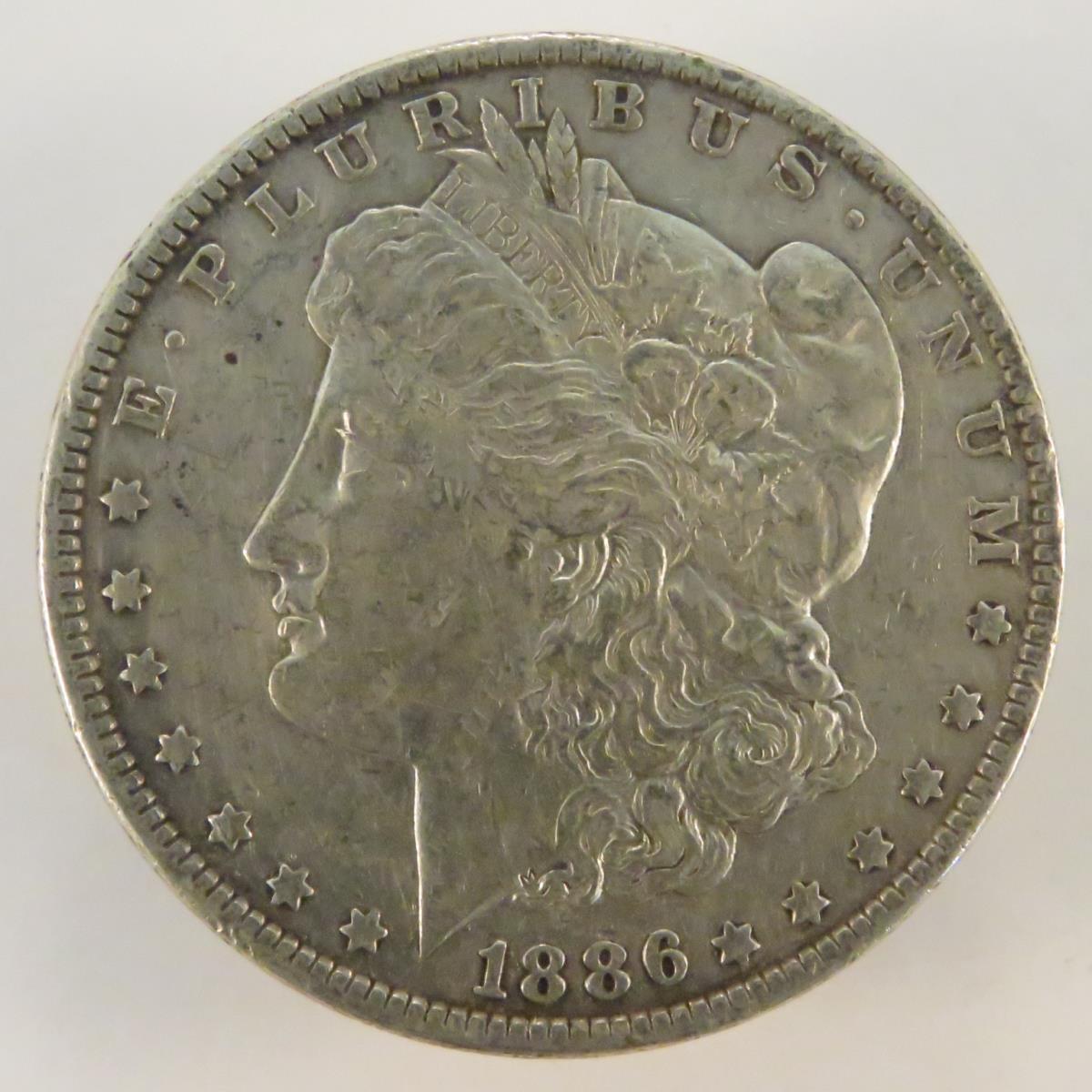 1886 Morgan Silver Dollar